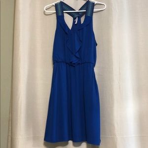 Blue Dress with pockets